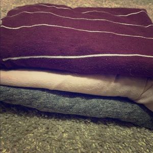 3 Maternity Tee Shirts